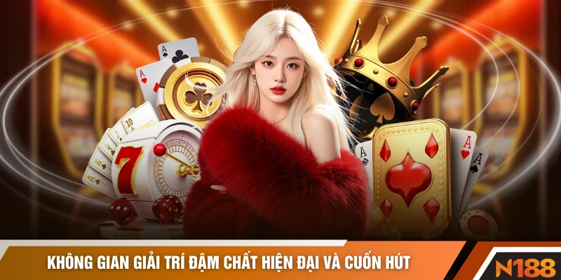 Không gian giải trí đậm chất hiện đại và cuốn hút